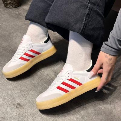 Adidas Sambi Beyaz Kırmızı