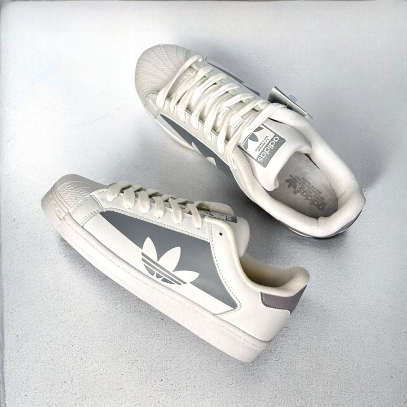 Adidas Split İthal Beyaz Gri