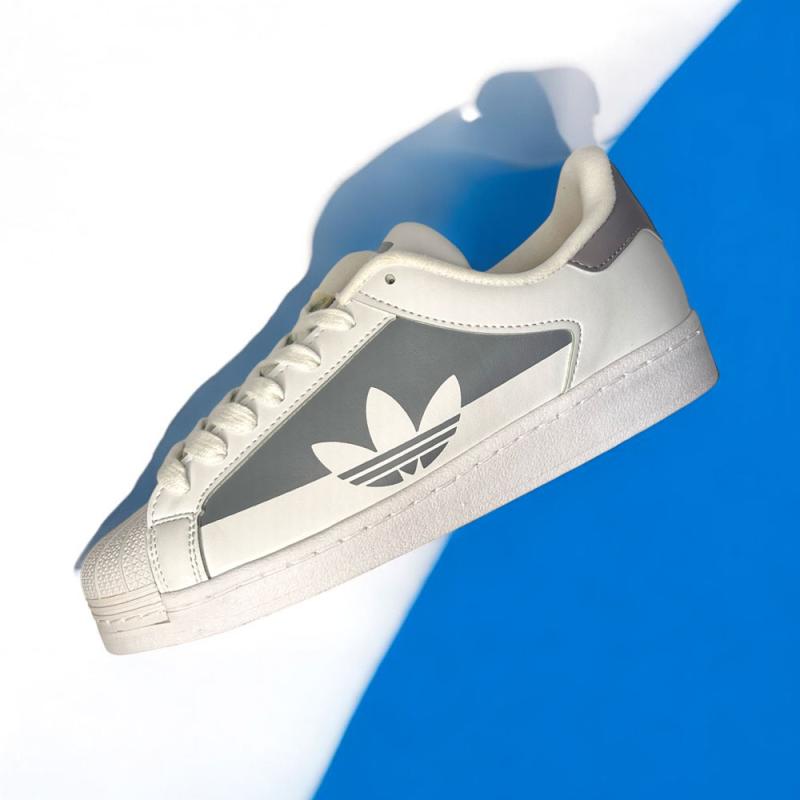 Adidas Split İthal Beyaz Gri