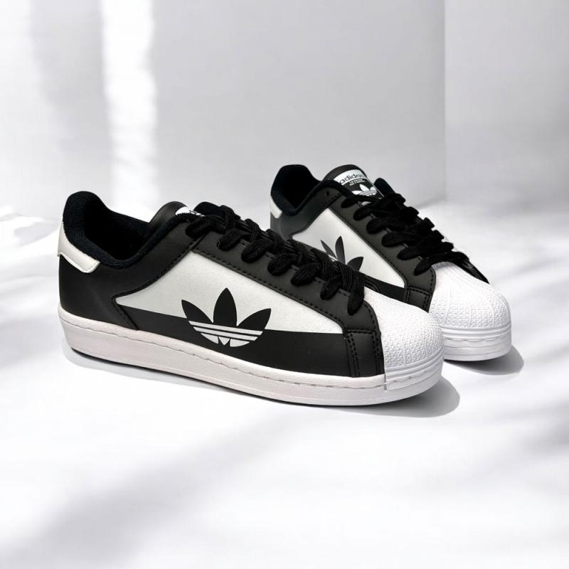Adidas Split İthal Beyaz Siyah