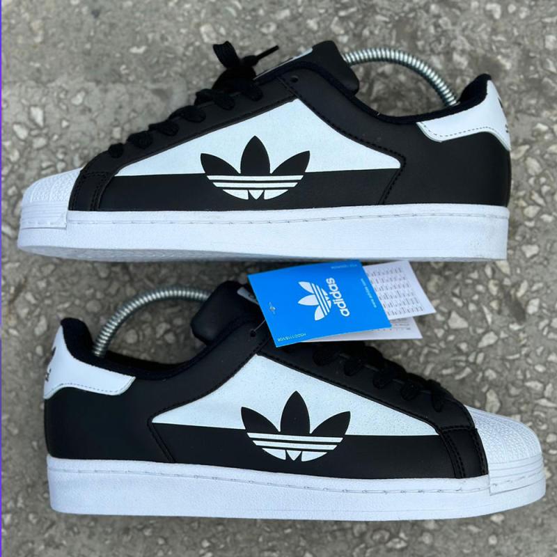 Adidas Split İthal Beyaz Siyah