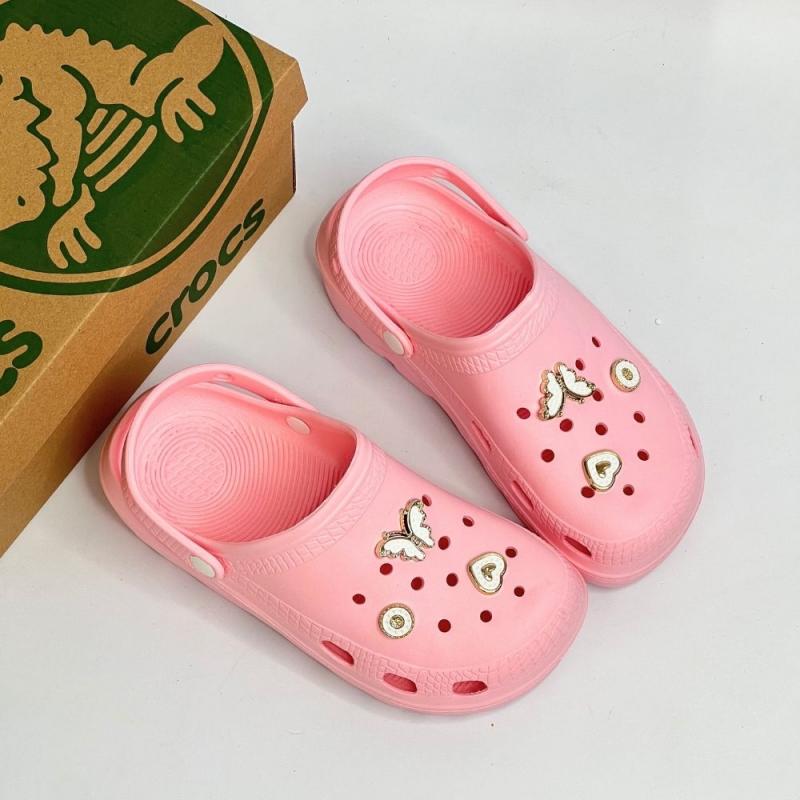 Crocs Tokalı Pembe