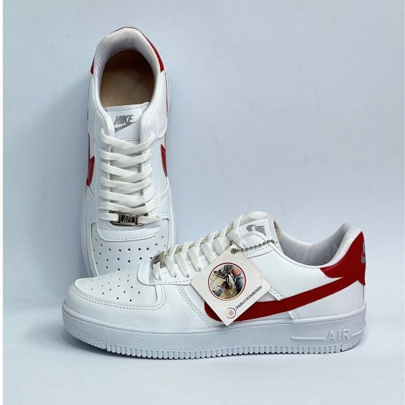 Air Force Kısa Beyaz Kırmızı
