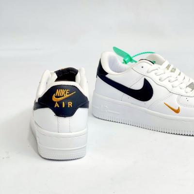 AirForce İthal Beyaz Siyah Gold