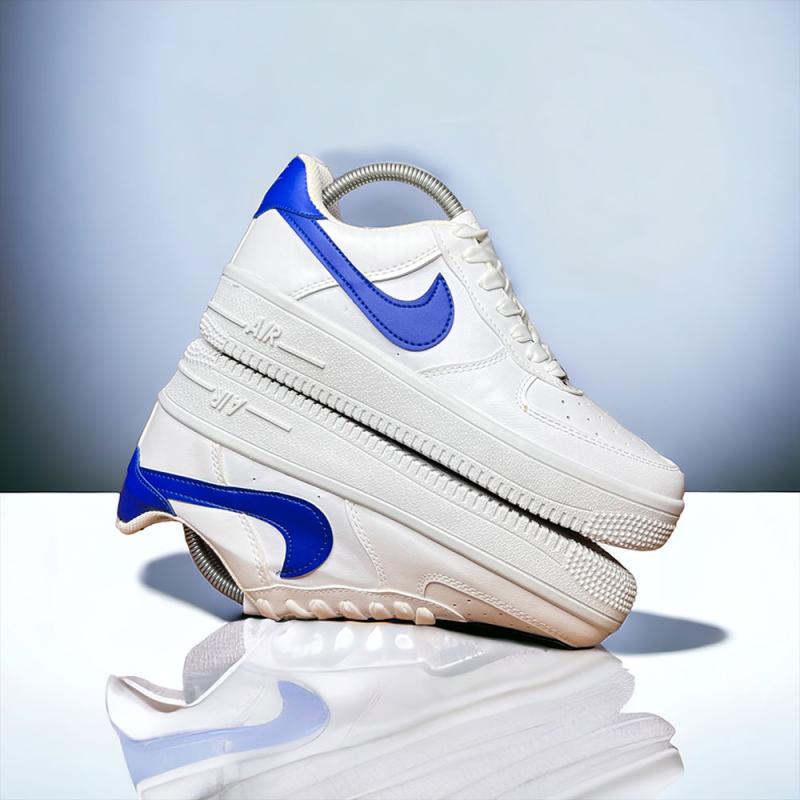 Air Force Kısa Beyaz Mavi