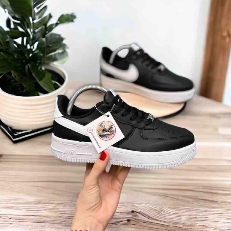 Air Force Kısa Siyah Beyaz