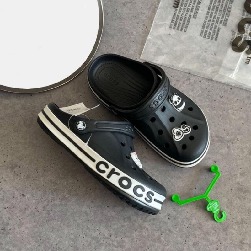 Crocs Tokalı Siyah