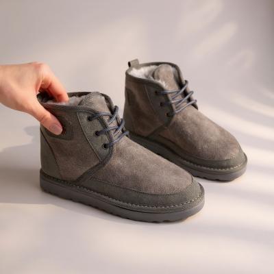 Big Puff Bağcıklı Gri