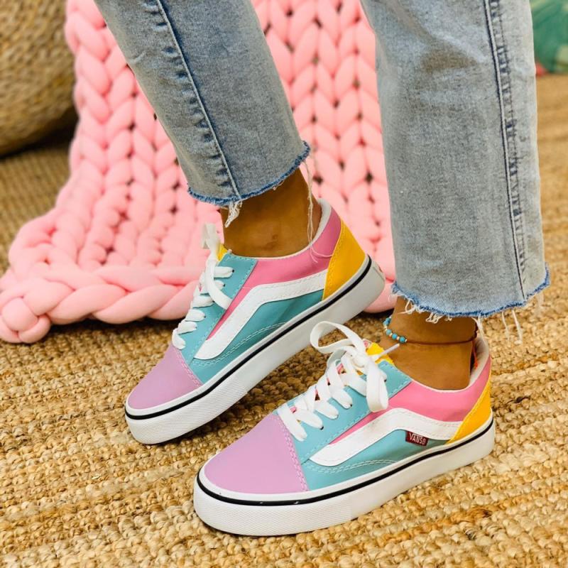 Vans Kısa Renkli