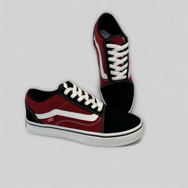 Vans İthal Kırmızı Siyah