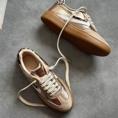 Nunez Platin Casual- Altın/Leopar