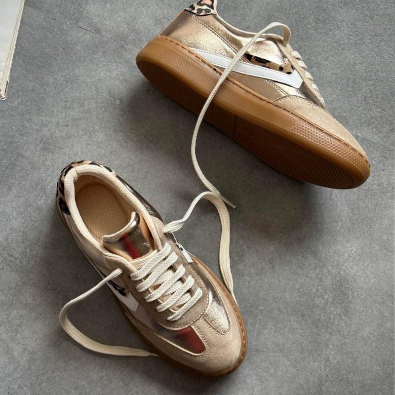 Nunez Platin Casual- Altın/Leopar
