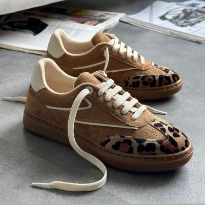 Nunez Casuel Kadın Sneakers Leopar/Kahve